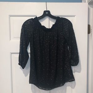 Shoshanna Off the Shoulder Blouse
